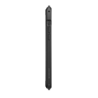 Estuche clasico switcheasy odyssey leather apple iphone 14 plus color negro