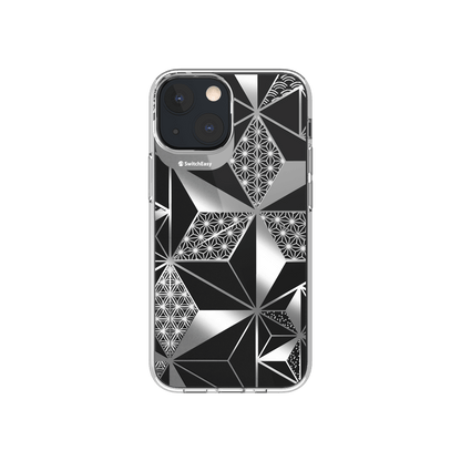 Estuche clasico switcheasy artist double in mold decoration apple iphone 13 color asanoha