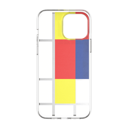 Estuche clasico switcheasy artist double in mold decoration case apple iphone 13 color mondrian color madarina