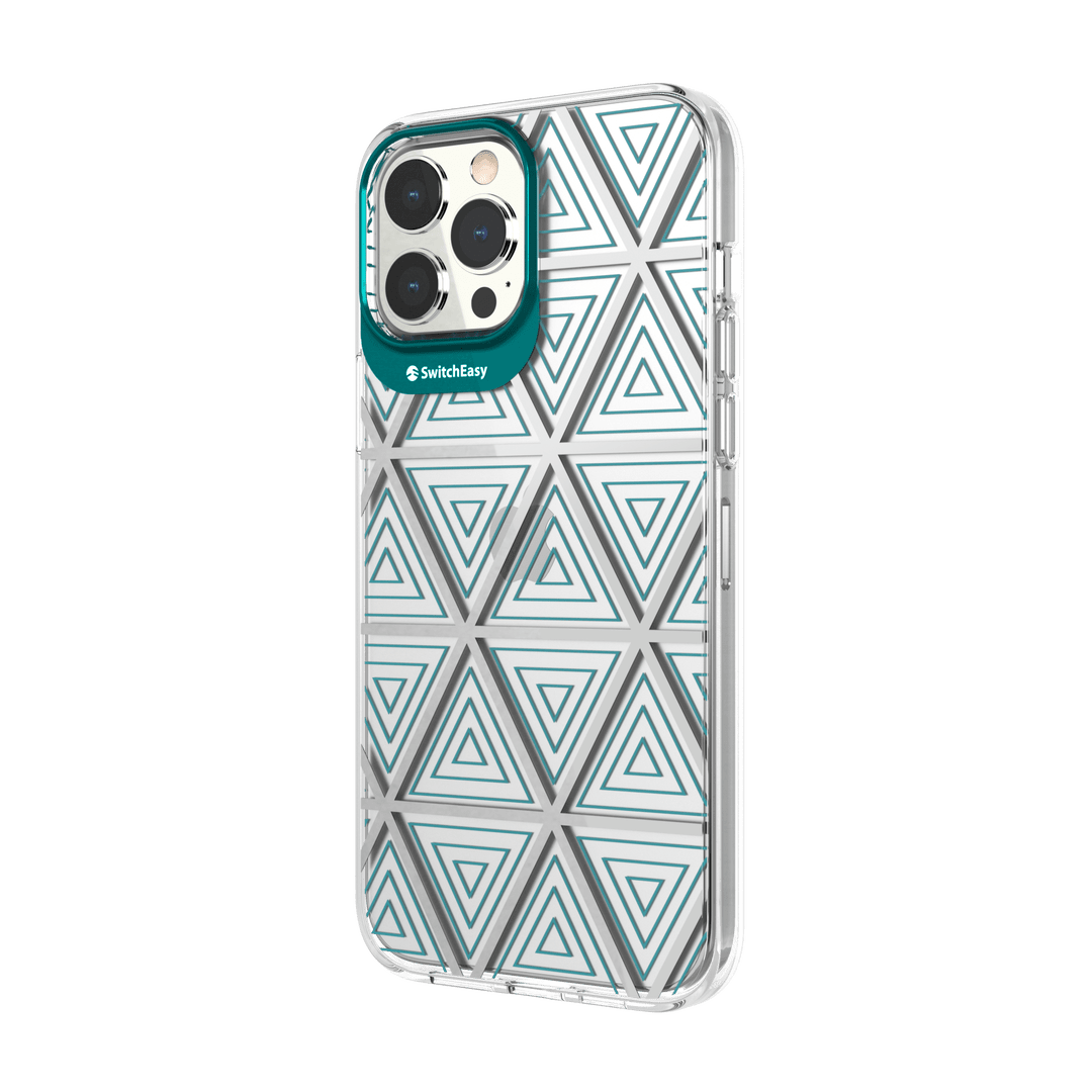 switcheasy artist classic case double in mold decoration apple iphone 13 pro max color aurora