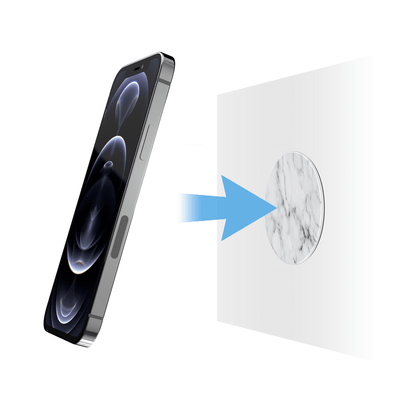 Estuche switcheasy magsafe magpoka magnetic wall mount / marble