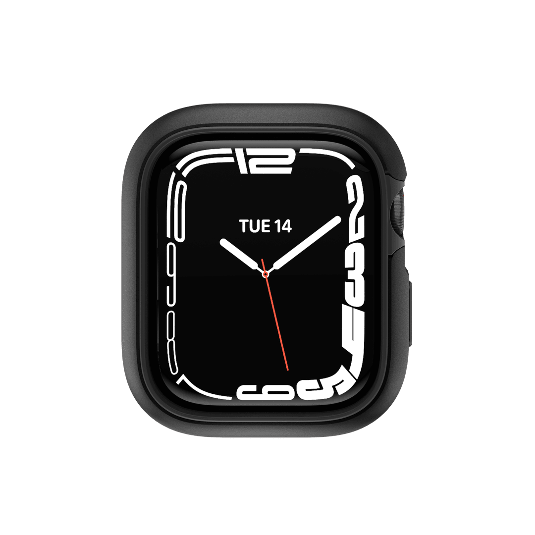 Estuche clasico switcheasy odyssey aluminum apple 40 / 41 mm color negro