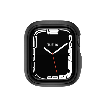 Estuche clasico switcheasy odyssey aluminum apple 40 / 41 mm color negro