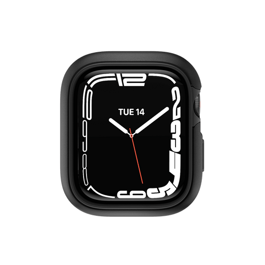 Estuche clasico switcheasy odyssey aluminum apple 40 / 41 mm color negro