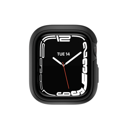 estuche clasico switcheasy odyssey aluminum apple 40 / 41 mm color negro