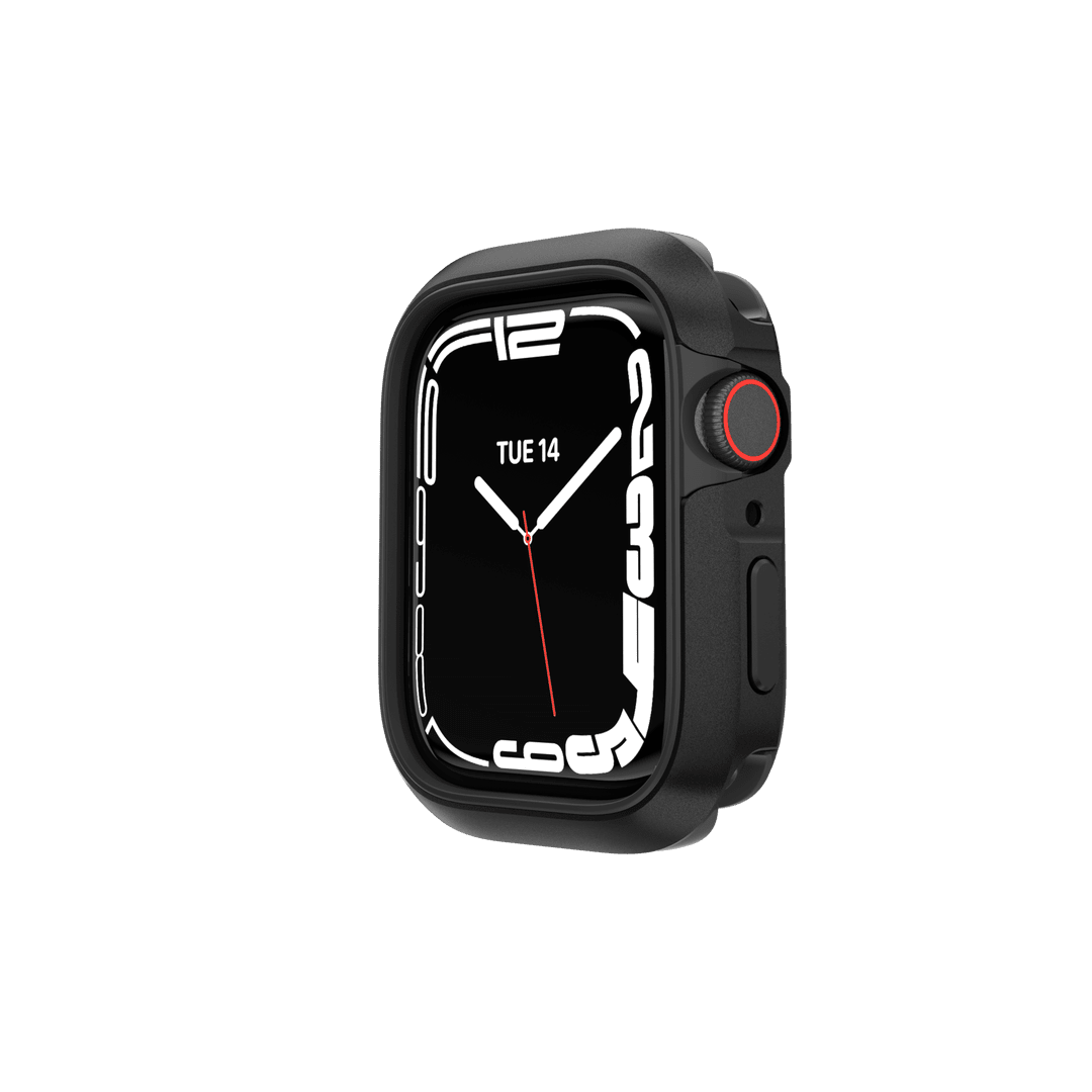Estuche clasico switcheasy odyssey aluminum apple 40 / 41 mm color negro