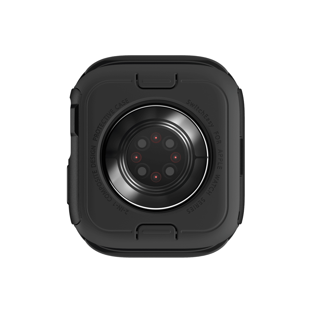 Estuche clasico switcheasy odyssey aluminum apple 40 / 41 mm color negro