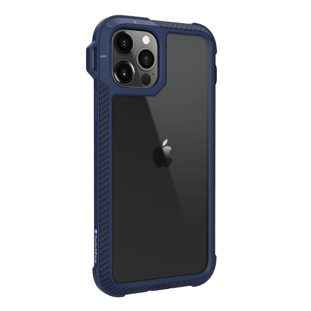 estuches clasico switcheasy explorer protective apple iphone 12 ,  iphone 12 pro color azul marino