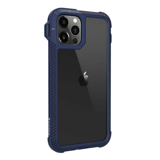 estuche clasico switcheasy explorer protective apple iphone 12 ,  iphone 12 pro color azul marino