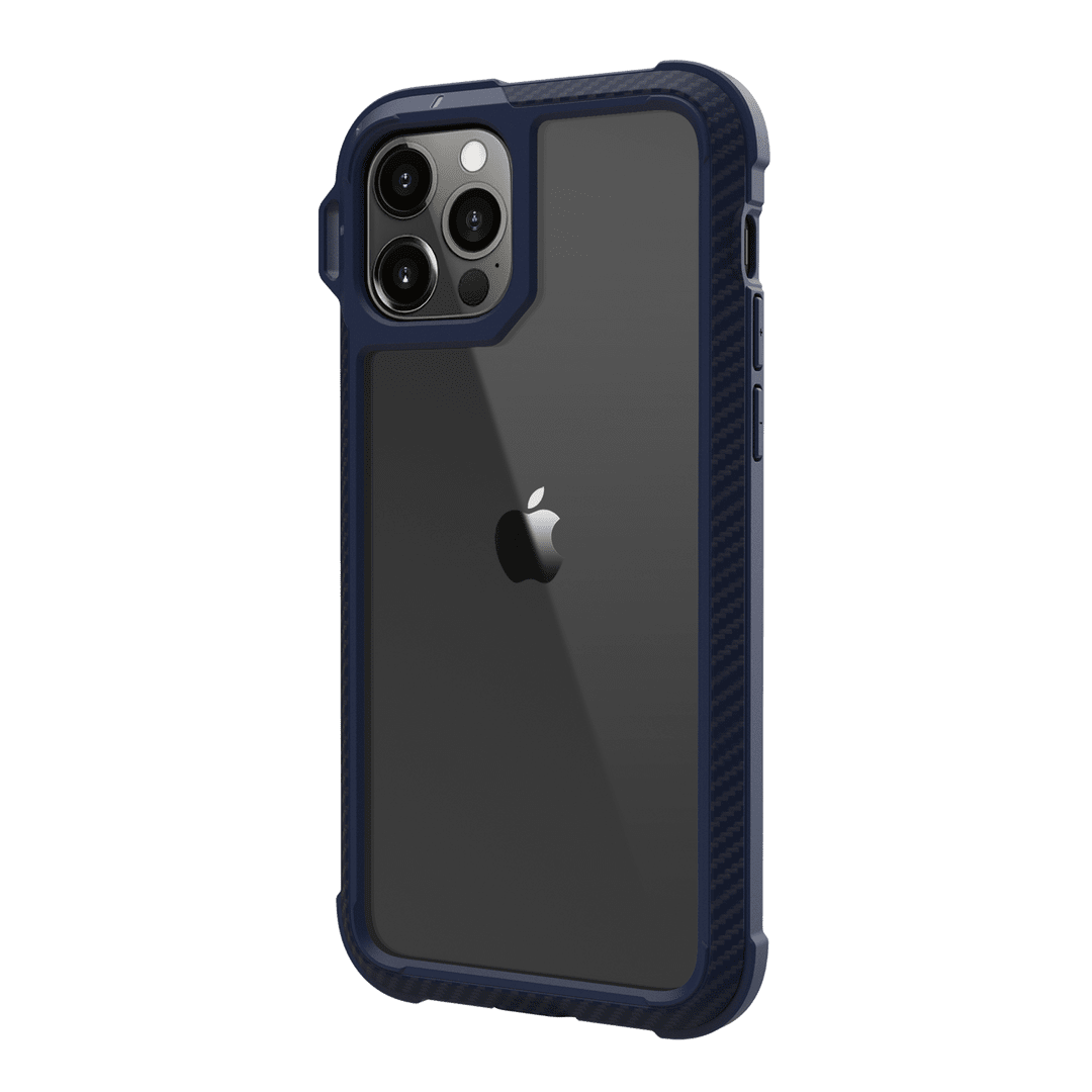 estuche clasico switcheasy explorer protective apple iphone 12 pro max color azul marino