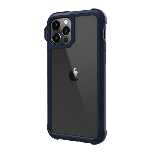 estuche clasico switcheasy explorer protective apple iphone 12 pro max color azul marino