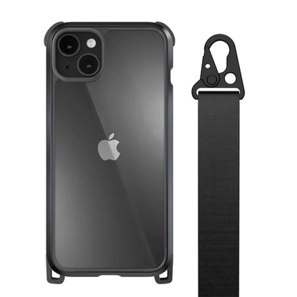 Estuche straps switcheasy odyssey rugged utility protective case with strap apple iphone 14 plus color negro