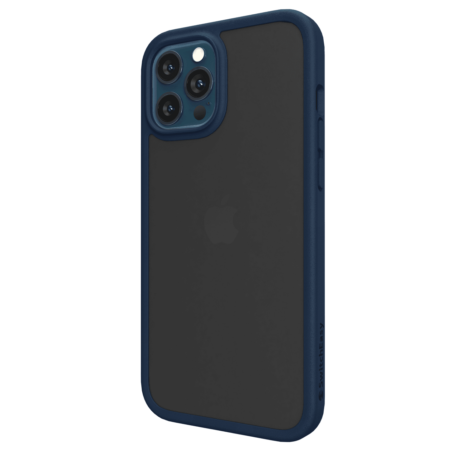 Estuche proteccion switcheasy aero + apple iphone 12 pro max color azul marino