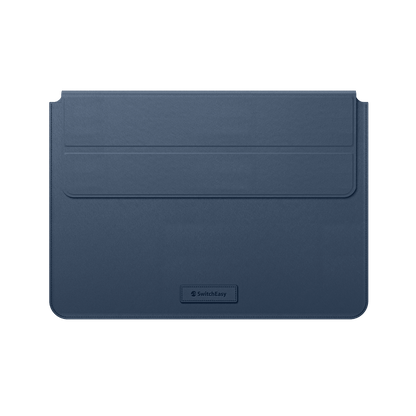 Estuche clasico switcheasy stand easy leather macbook sleeve apple macbook pro 15 ,  macbookpro 16 color azul oscuro