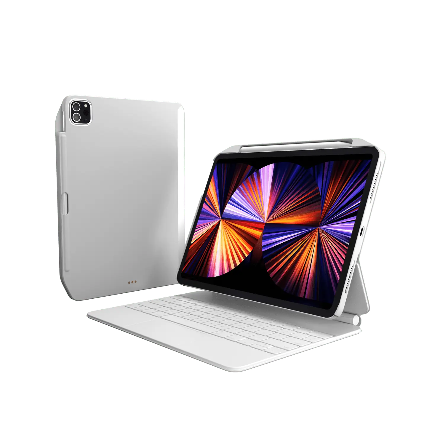 estuche clasico switcheasy cover buddy protective for 2021 ipad pro 12.9 apple ipad pro color blanco DIGITALSHOP