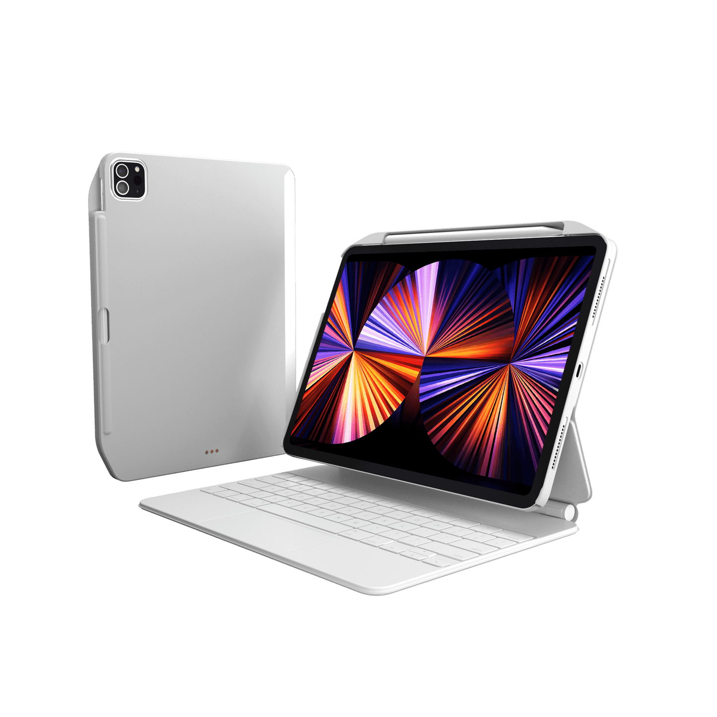 Estuche clasico switcheasy cover buddy for 2021 2018 ipad pro 11 & 2022 2020 ipad air 10.9 apple ipad pro ,  ipad air color blanco