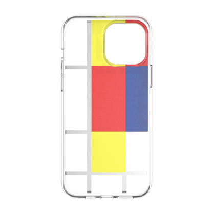 Estuche clasico switcheasy artist apple iphone 13 pro color mondrian