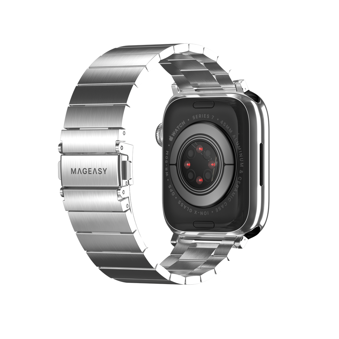 Accesorio switcheasy pulsera maestro stainless steel apple watch 38 / 40 / 41 mm plateado