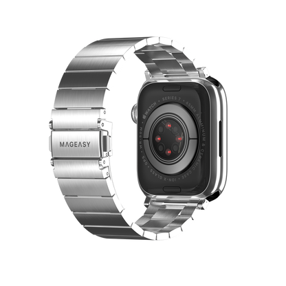 Accesorio switcheasy pulsera maestro stainless steel apple watch 38 / 40 / 41 mm plateado