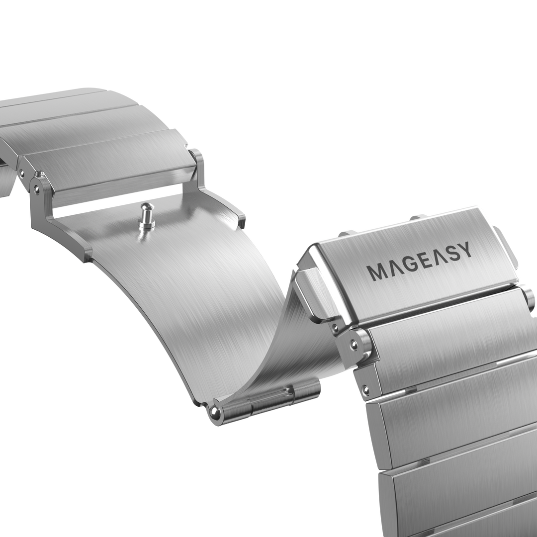 Accesorio switcheasy pulsera maestro stainless steel apple watch 38 / 40 / 41 mm plateado