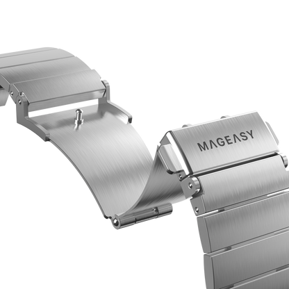 Accesorio switcheasy pulsera maestro stainless steel apple watch 38 / 40 / 41 mm plateado