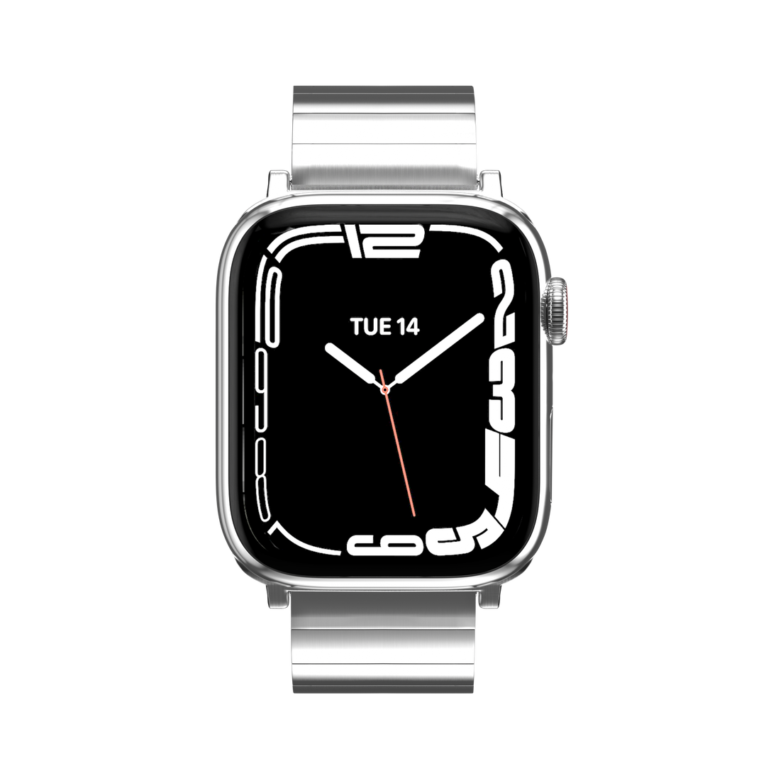 Accesorio switcheasy pulsera maestro stainless steel magnetico apple watch 38 / 40 / 41 mm plateado