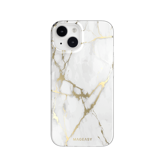 classic cases switcheasy marble double layer decoration apple iphone 14 color white