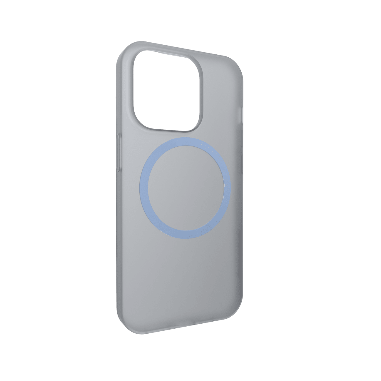 Estuche magsafe switcheasy slim gravity magsafe ultra magnetic apple iphone 14 pro color azul / transparente