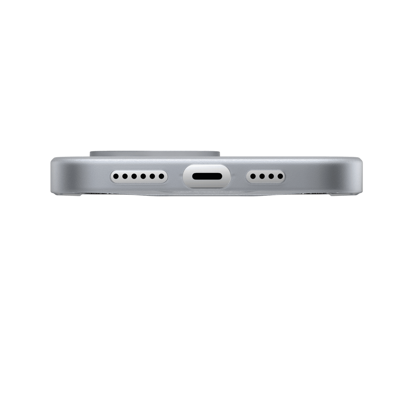 Estuche magsafe switcheasy slim gravity magsafe ultra magnetic apple iphone 14 pro color azul / transparente