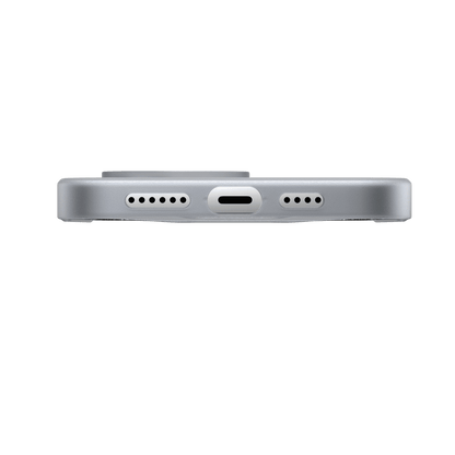 Estuche magsafe switcheasy slim gravity magsafe ultra magnetic apple iphone 14 pro color azul / transparente