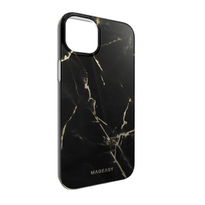 Estuches Clasico Switcheasy Marble Apple Iphone 14 Plus Color Negro