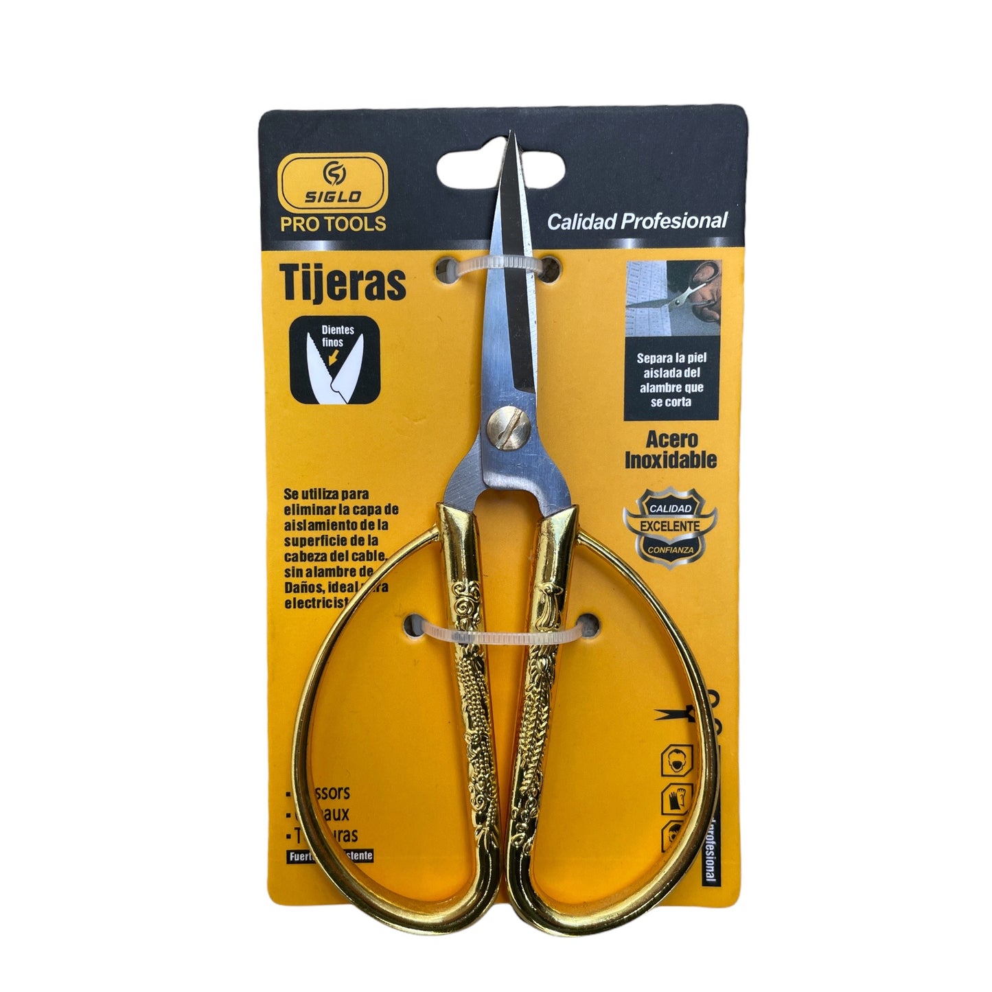 Herramienta generico repuestotijeratamano medio color dorado