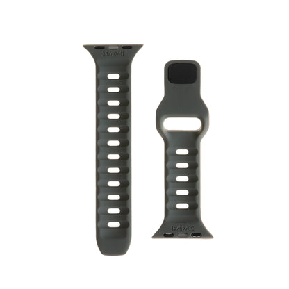 Estuche spigen pulsera sport strap 38 mm 40 mm 41 mm color verde ceniza