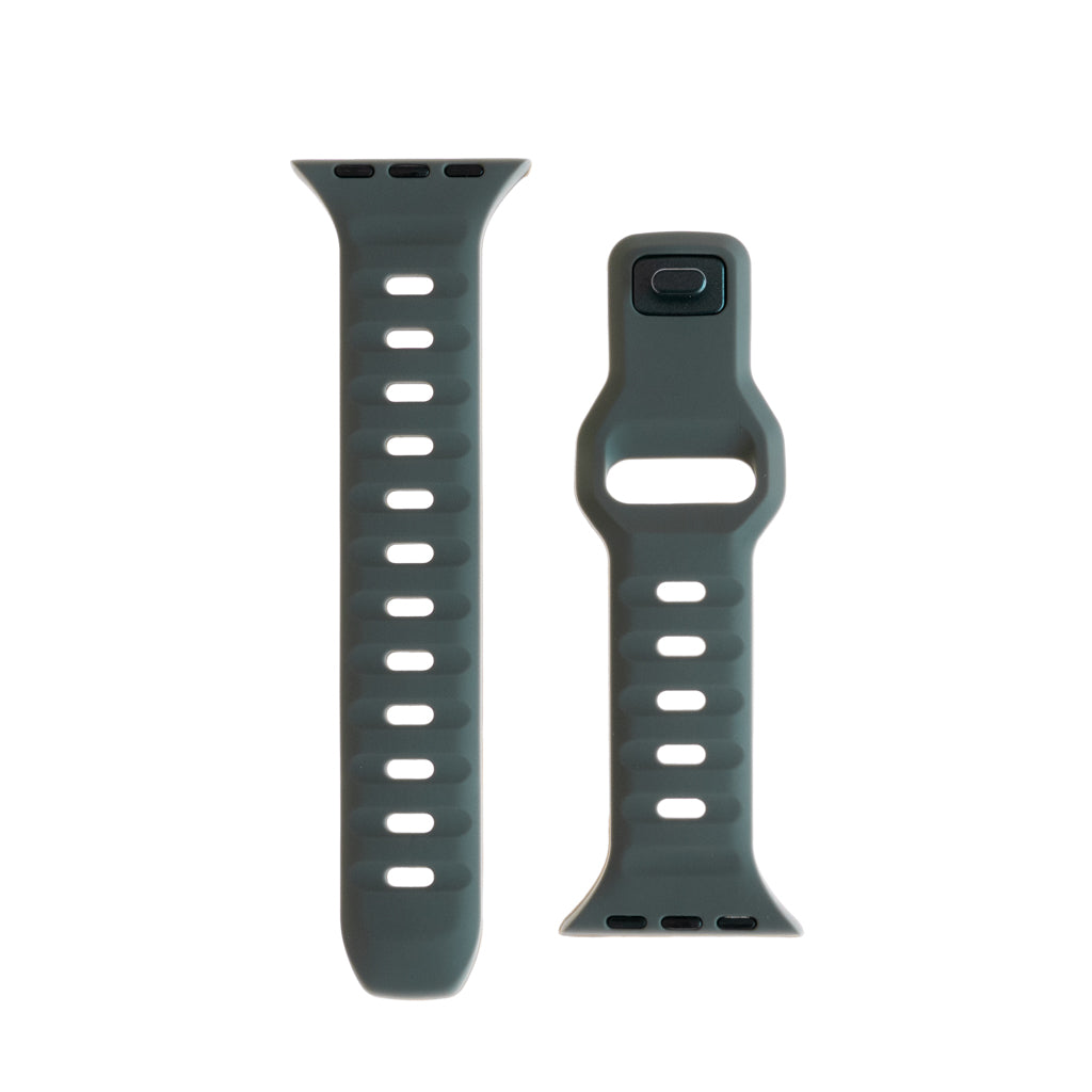 Estuche spigen pulsera sport strap 38 mm 40 mm 41 mm color verde oscuro