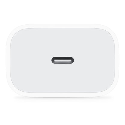 Cargador carga rapida apple ultra rapido de 20 w tipo c con empaque retail