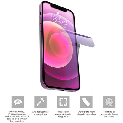 Protector pantalla zifriend film hidrogel anti blue