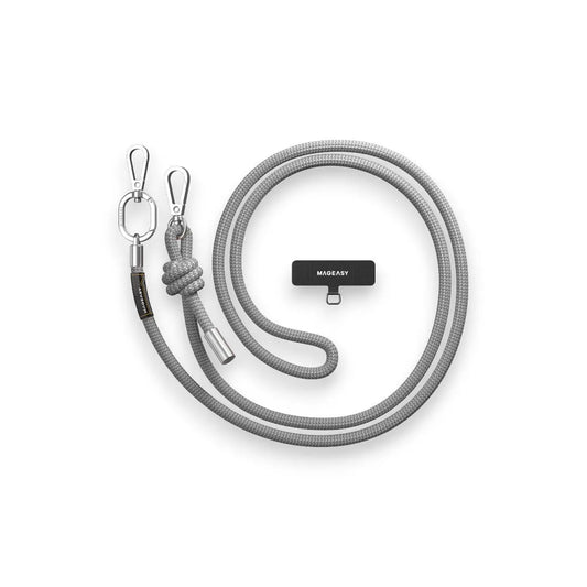 Accesorio switcheasy strap 8.3 mm para cualquier celular color gris DIGITALSHOP