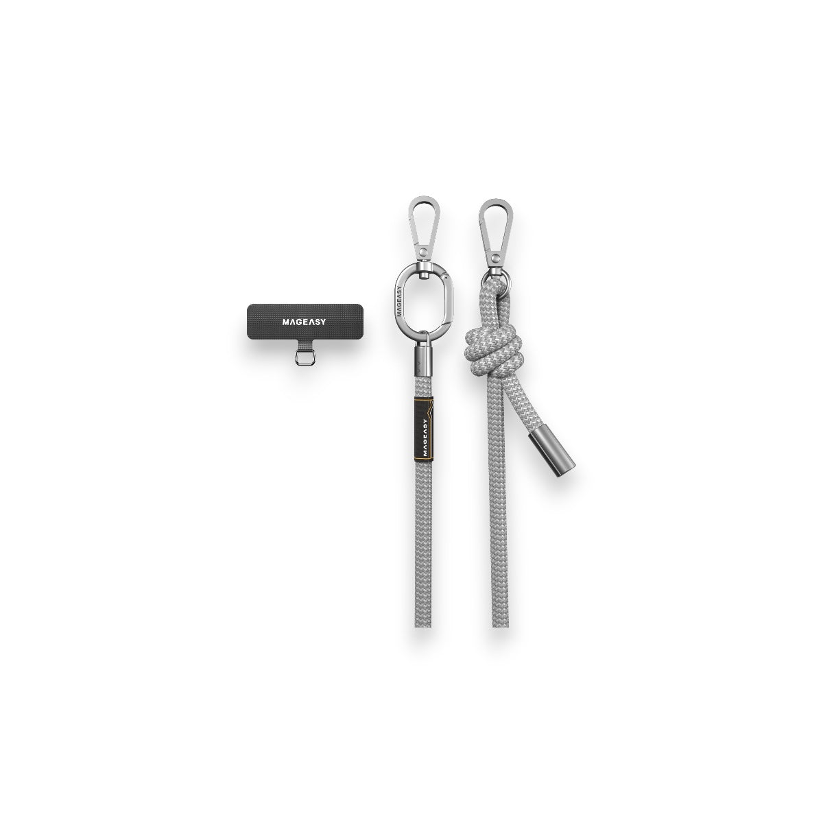 Accesorio switcheasy strap 8.3 mm para cualquier celular color gris