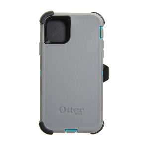 Estuche otterbox defender iphone 11 pro (5.8) color gris / menta