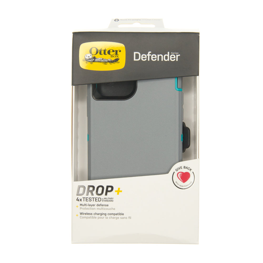 Estuche otterbox defender iphone 11 pro (5.8) color gris / menta
