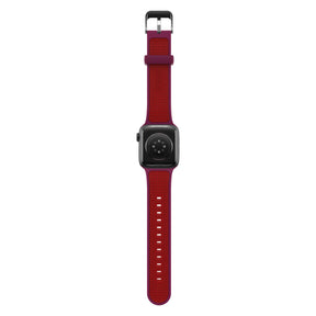 Accesorio otterbox pulsera silicon all day band apple watch 42 / 44 / 45 mm color fucsia / rojo