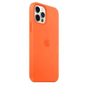 Estuche apple silicon completo iphone 14 pro naranja