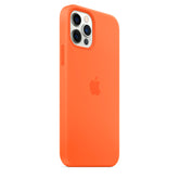 Estuche apple silicon completo iphone 14 naranja