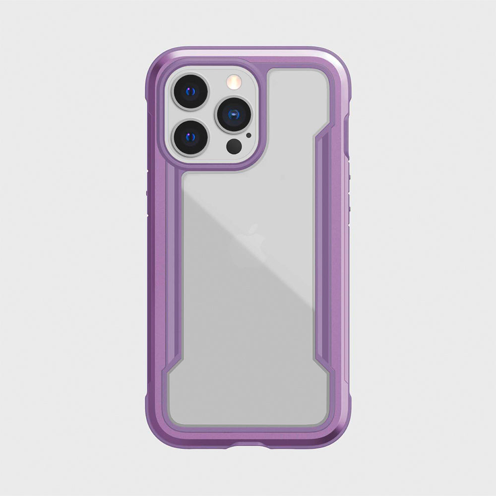 Estuche xdoria raptic shield pro for iphone 13 pro (anti bacterial) purple color morado