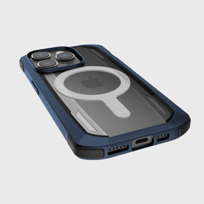 Estuche xdoria raptic secure built magsafe iphone 14 pro azul marino