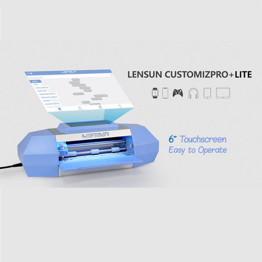 Repuestos LENSUN Lensun CustomizPro+ Lite Ma¡quina de corte inteligente con Pantalla (Hasta 11 pulgadas) SYST