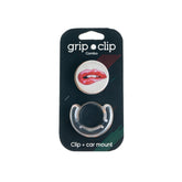 Accesorio grip clip labios sexy rojo