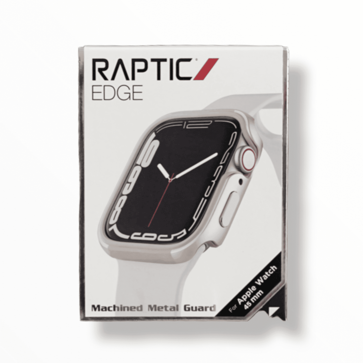 Estuche xdoria raptic edge bumper for apple watch 45 mm starlignt color gris