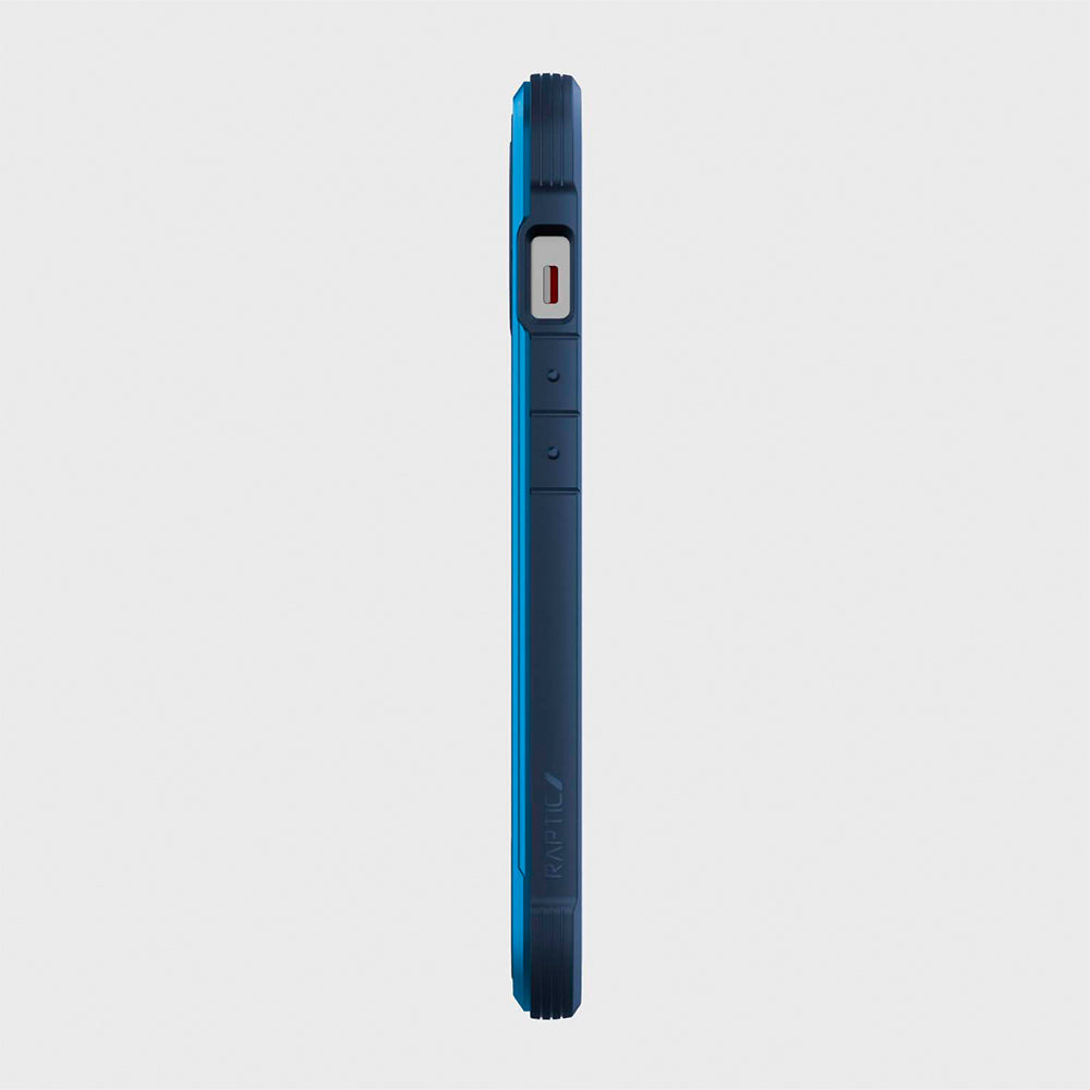 Estuche xdoria raptic shield pro for iphone 13(anti bacterial) blue color azul