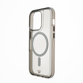 Estuche el rey symmetry con magsafe iphone 14 plus color transparente / gris
